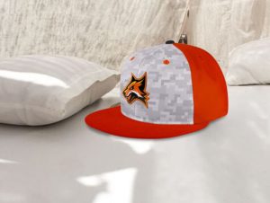 Custom Baseball Hat Orange