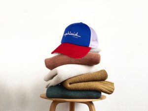 Custom Trucker Hats Blue Red