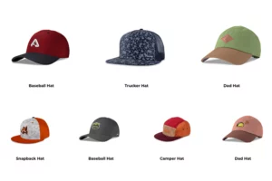List of every type of custom hat