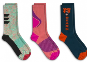 Custom athletic compression socks
