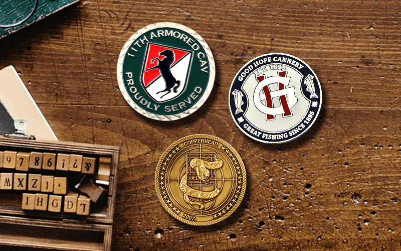 A Guide to Custom Challenge Coins: Enamel Coins, Die-Struck Coins, & More