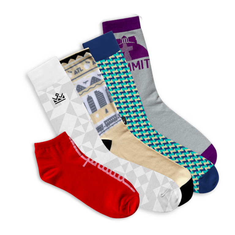 Custom company socks