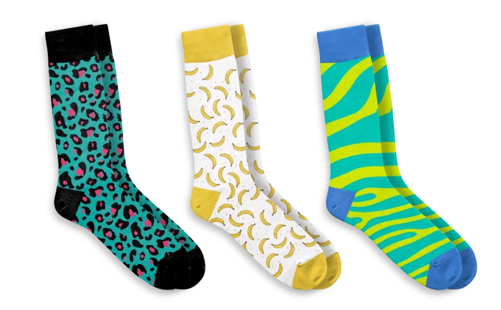 Custom 360 printed socks