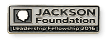 Custom Jackson Foundation lapel pin