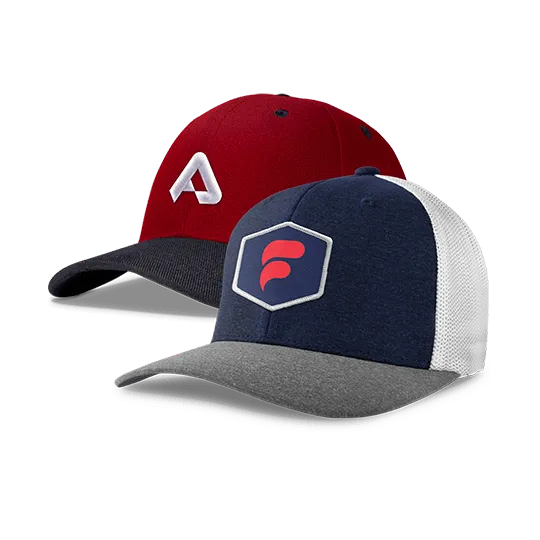 Custom baseball hats with special options