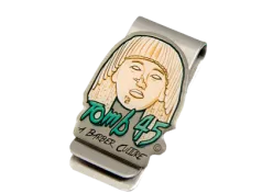 Custom shaped money clip