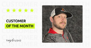 The/Studio customer of the month, Chase Roman