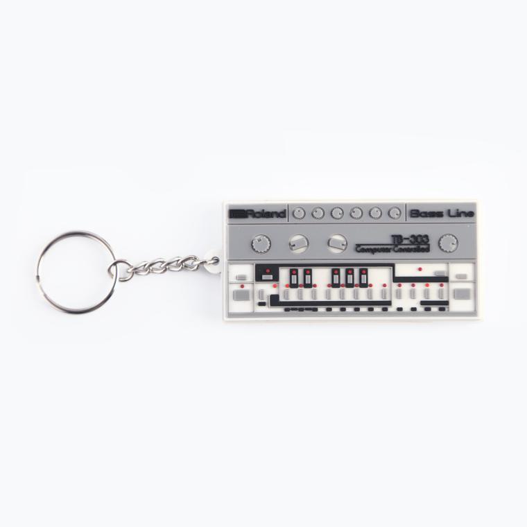 custom silver pvc keychain