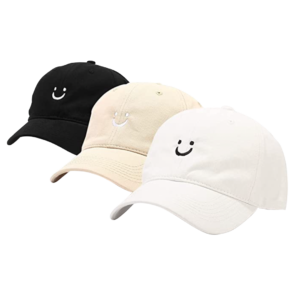 custom smiley hats