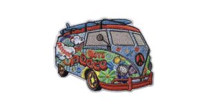 custom hippie van patch
