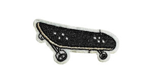 custom skateboarded patch