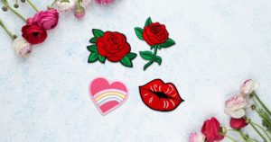cute custom embroidered patches